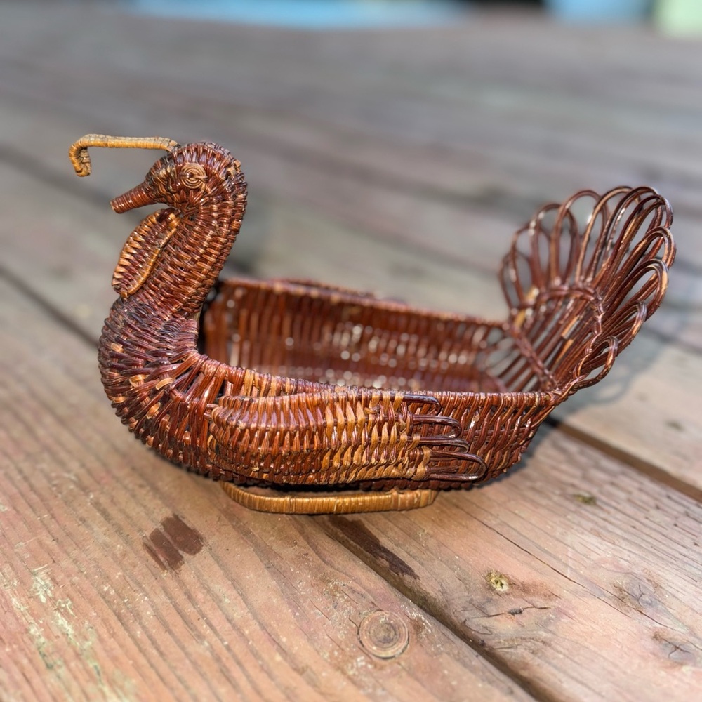 Wicker Turkey Basket